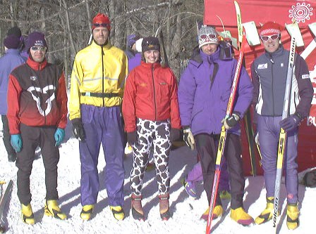 Ontario Cup murdmaasuusa võistlusetappidel Gatineau pargis osalesid Kristian Medri, Eerik Randsalu, Elin Marley, Karl Saidla ja Arno Türk.  - pics/2003/3565_3.jpg