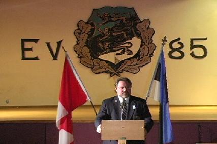 Eestlaste Kesknõukogu Kanadas aseesimees Avo Kittask - pics/2003/DIP10.jpg