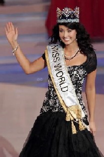 Miss World 2005, islandlanna Unnur Birna Vilhjalmsdottir Foto: EPA - pics/2005/11945_1.jpg
