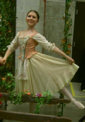 Järvi  Raudsepp pärast esinemist Orlandos balletis "La Fille mal gardée". Foto: MAR - balletica<br>          - pics/2006/12151_2.jpg