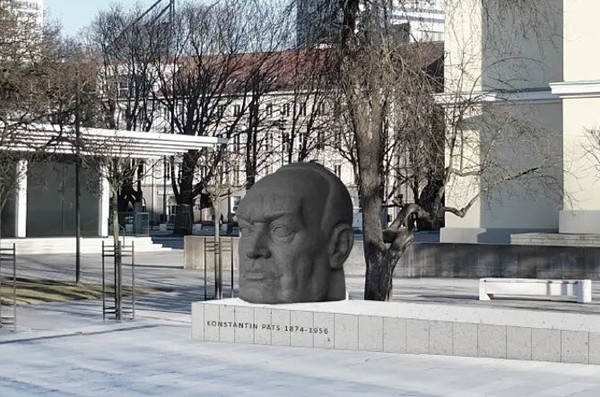 The "Head of State" design of the Konstantin Päts memorial. Source: Tallinn Urban Planning Department - pics/2021/01/57902_001.jpg