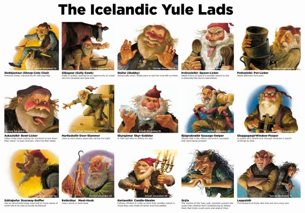 Islandi uue aja jõuluvanad on veidike lahedama moega sellid. Aga kes see ette teab, millised just Sinu koju ja sahvrisse ronivad!...  Fotod internetist - pics/2021/12/58827_011_t.jpg