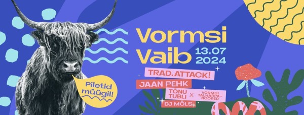 VORMSI VAIB<br>Vormsil on Vaib sama/aegselt kui Tallinnas vinge vänge Võnge ja Vääna-Jõesuus sume suve Hoovus. Foto: Vormsi vaibi Facebooki ürituselt - pics/2024/07/61113_005_t.jpg