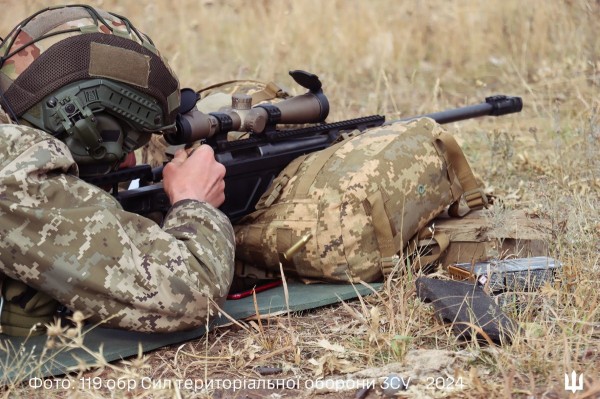 Ukraina täpsuslaskur harjutusel. Foto: Ukraina Kaitsevägi. - pics/2024/11/61342_004_t.jpg