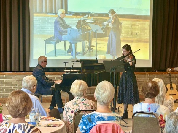 Just a month after performing for TLPA, 21-year-old virtuoso violinist Anna Štube graced the stage at Koerner Hall. Photo: Mara Gulens - pics/2024/12/61396_002_t.jpg