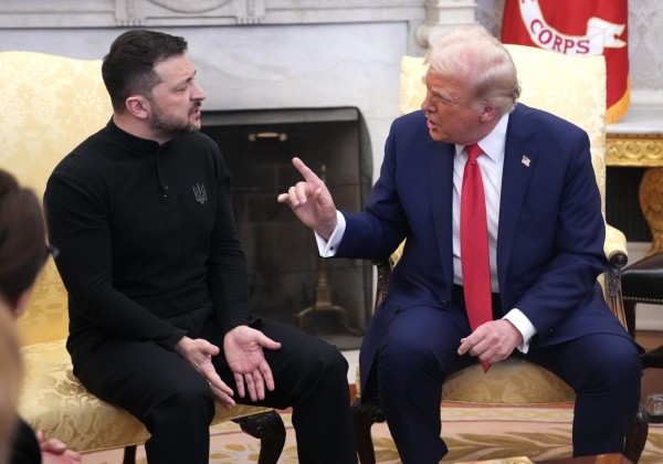  U.S. President Donald Trump ja Ukraina president Volodymyr Zelensky Valges Majas, 28. veebruar, 2025. Foto: Andrew Harnik/Getty Images - pics/2025/03/61547_001_t.jpg