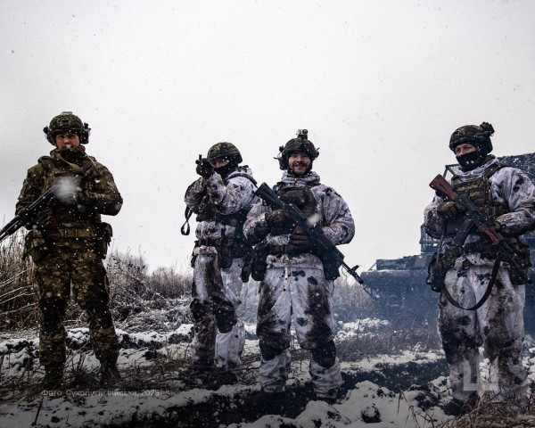 Ukraina 56. motoriseeritud brigaadi sõdurid. Foto: Ukraina Kaitseministeerium. - pics/2025/03/61549_001_t.jpg